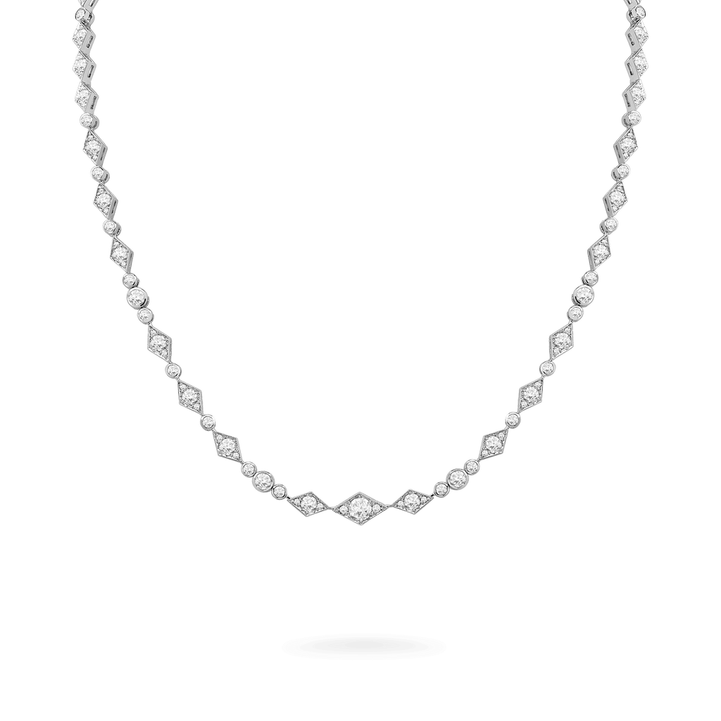 Garrard Albemarle jewellery collection Diamond Necklace in 18ct White Gold 2014503 Hero 1