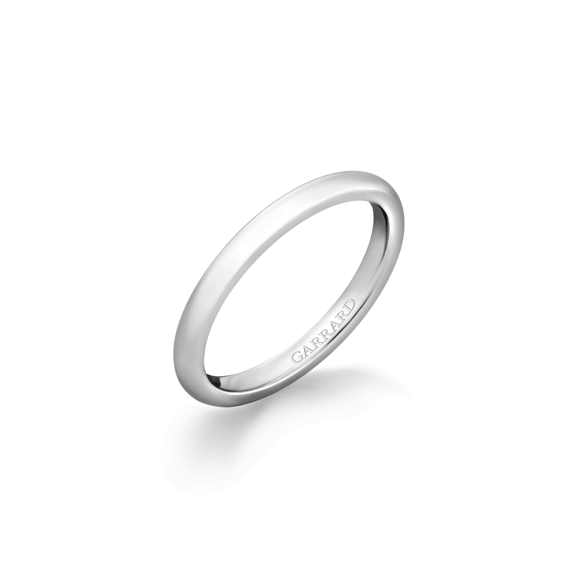 Garrard Heavy Court Wedding Ring in Platinum 2mm 2017981003
