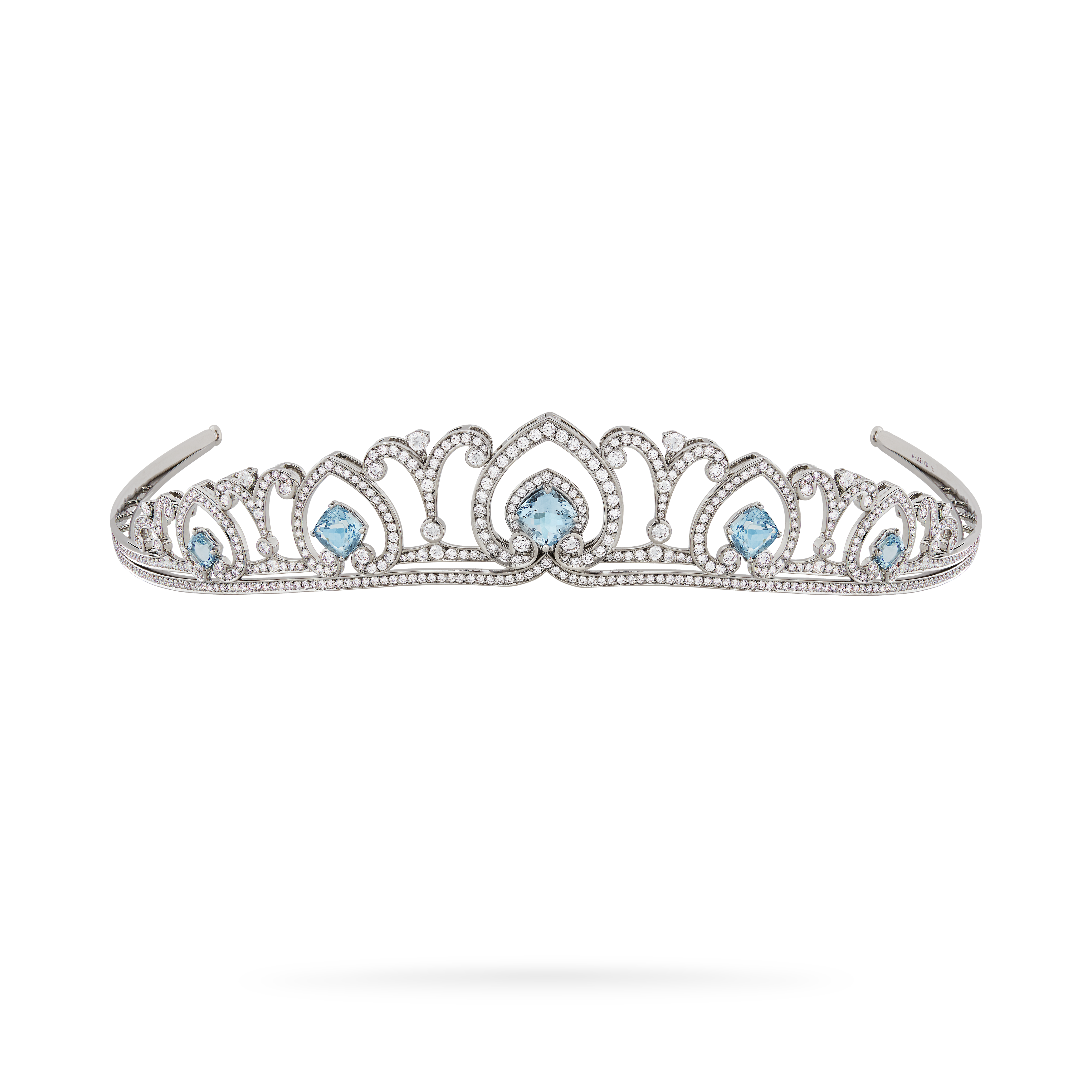 Catherine High Jewellery Transformative Diamond and Aquamarine Tiara